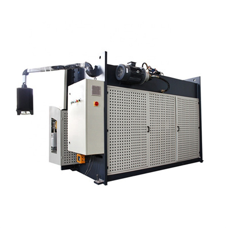 TP10S 100T 3200mm preso stabdžių NC valdiklis hidraulinis lankstymo pusiau automatinis CNC preso stabdžių įranga