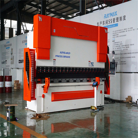 MYT 110 tonų 3200 mm 6 ašių CNC presavimo stabdys su DELEM DA 66t CNC sistema