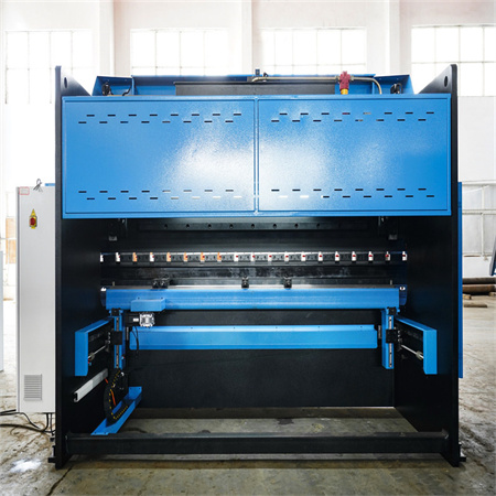 Pilnas servo CNC presinis stabdys 200 tonų su 4 ašių Delem DA56s CNC sistema ir lazerine saugos sistema
