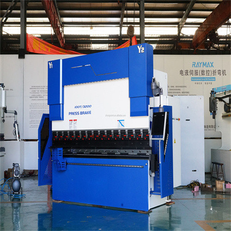 125 tonų 4 m ilgio metalinių stabdžių nerūdijančio lenkimo staklės CNC preso stabdys su dideliu tikslumu