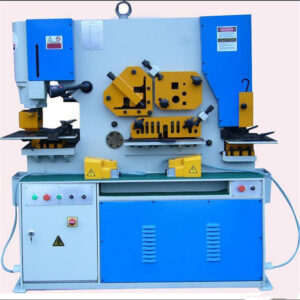 Hidraulinė kombinuota perforavimo ir kirpimo mašina Hidraulinė geležies apdirbimo mašina