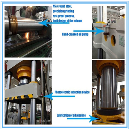 Hidraulinio preso tonų hidraulinio preso perforavimo mašina Deep Draw 100 tonų hidraulinis presas, automatinis