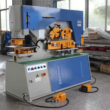 maža metalo geležies apdirbimo mechaninė kombinuota kirpimo štampavimo mašina