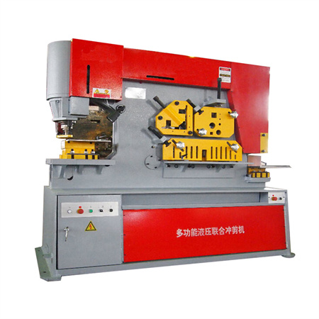 Gamyba CNC geležies apdirbimo staklių perforavimo ir kirpimo staklės parduodamos Kinijos hidraulinio presavimo metalo gaminių staklės
