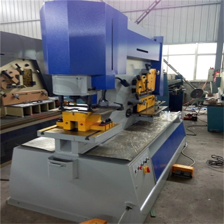 Rongwin Q35Y 60 tonų 90 tonų hidraulinis geležies apdirbimo metalo štampavimo ir kirpimo raundas su presavimo lenkimo mašina