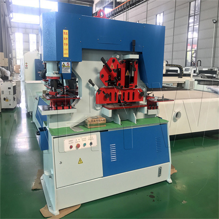 Pagaminta Kinijoje Q3516 120 tonų hidraulinės geležies apdirbimo žirklės plieno perforavimo ir pjovimo staklės hidraulinės geležies apdirbimo mašinos
