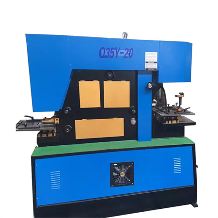 Mašinų geležies apdirbimo kombinuota perforavimo ir kirpimo mašina hidraulinė geležies apdirbimo mašina Q35Y-16 perforavimo ir kirpimo mašina