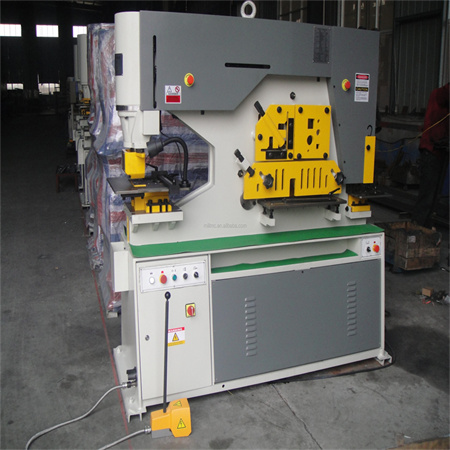 Aukštos kokybės plokščių kirpimo ir skylių perforavimo mašina Q35Y-25 hidraulinė geležies apdirbimo mašina, hidraulinė