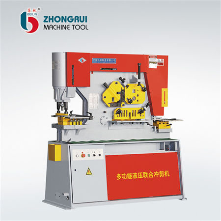 geležies apdirbimo kirpimo mašina hidraulinė CNC kombinuota perforavimo mašina