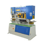 Metalo pjovimo hidraulinė plieno apdirbimo mašina, skirta perforavimui, apkarpymui, įpjovimui