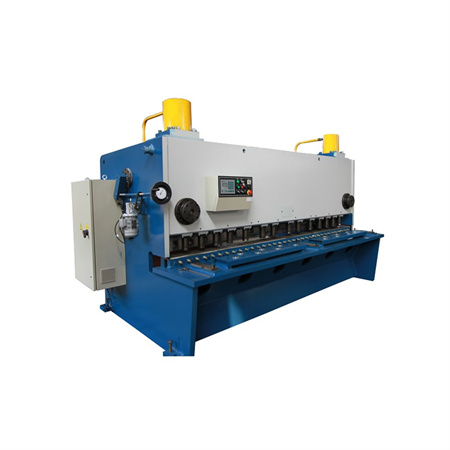 Karštas išpardavimas 6 mm 2500 mm rankinio lakštinio metalo kirpimo maža mechaninė CNC giljotininė elektrinė plokščių kirpimo mašina plienui pjauti