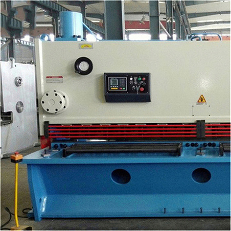 Kinijos profesionalios gamybos horizontalios šynos plieno lakštinio metalo pjovimo ir lenkimo preso stabdžių staklės