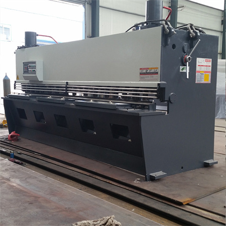 CNC giljotinos CNC plokščio lakštinio metalo hidraulinė giljotinos kirpimo mašina 10X3200mm