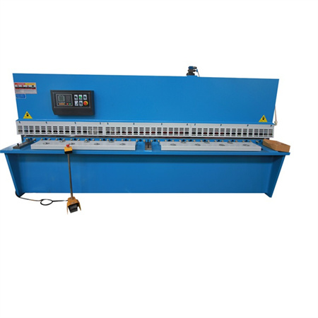 Gamyklos gamyba Qc11y/k-16x4000 lakštinio metalo gera hidraulinė CNC giljotinos kirpimo mašinos funkcija
