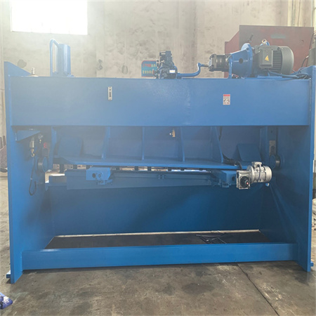 ERMAK aukštos kokybės hidraulinė sūpynės giljotininė kirpimo mašina plieno lakštų pjovimo staklėms