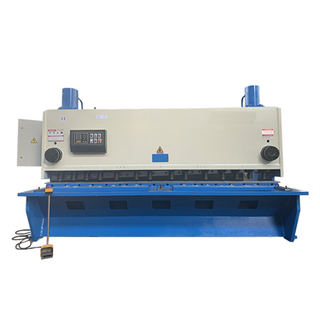 CNC hidraulinių metalo lakštų automatinė giljotininė kirpimo mašina / naudota metalo apdirbimo mašina