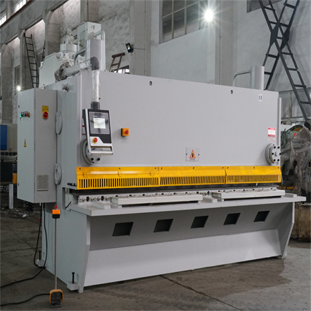 CNC giljotinos kirpimo staklės metalo lakštų kirpimo staklės Accurl CNC 6x2500 hidraulinės giljotinos kirpimo mašinos lakštinio metalo žirklių plokščių pjovimo staklės