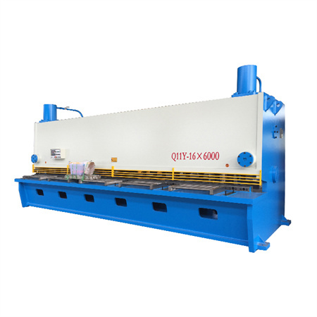 Giljotinos mechaninio metalo lakšto CNC hidraulinė kirpimo mašina