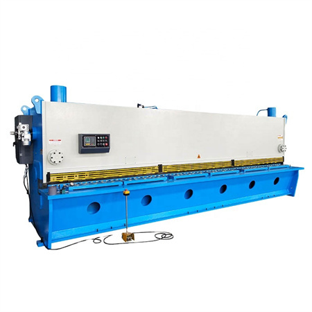 HAAS tipo hidraulinė giljotininė cnc kirpimo mašina su E21S CNC sistema.